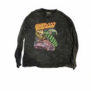 Fast & Furious Graphic Black Shirt